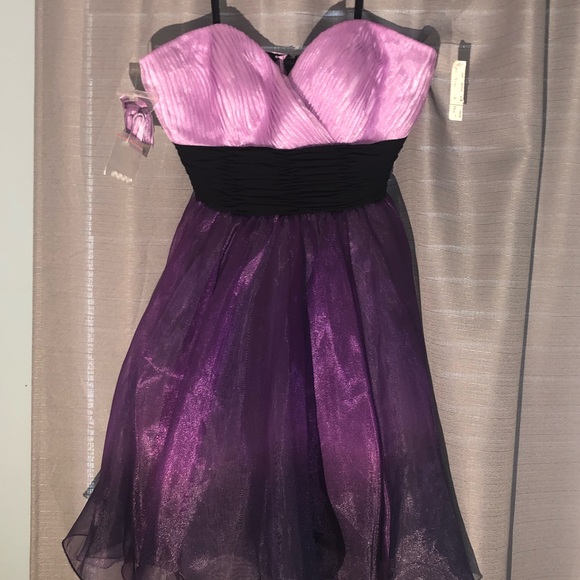 Mari Lee Purple Party/Prom Dress - Picture 2 of 7